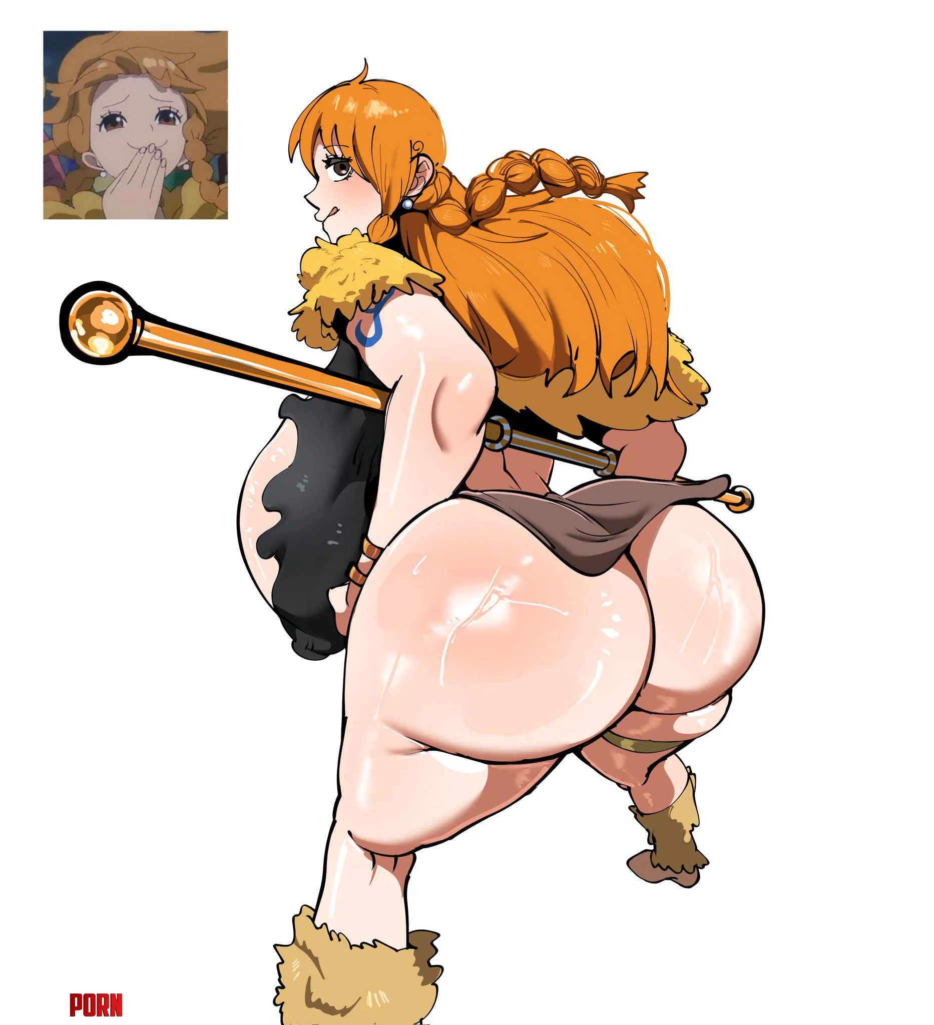 Don't forget that Oda confirmed Nami doesn't wear panties under her skirt 🤭 by Zkimwon