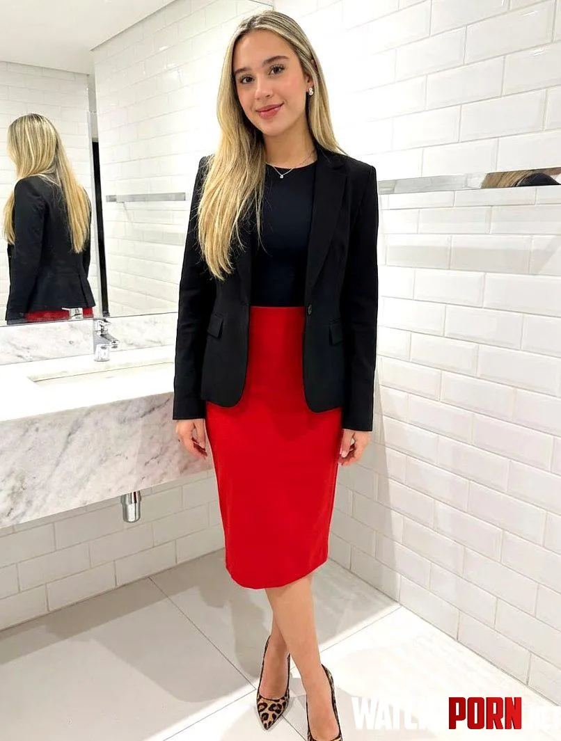 this new red skirt goes perfectly with any outfit by SunnyPetalss
