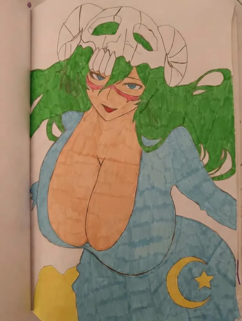 Thumbnail Nelliel Bleach OC Art by CutaField | Bleach_Hentai