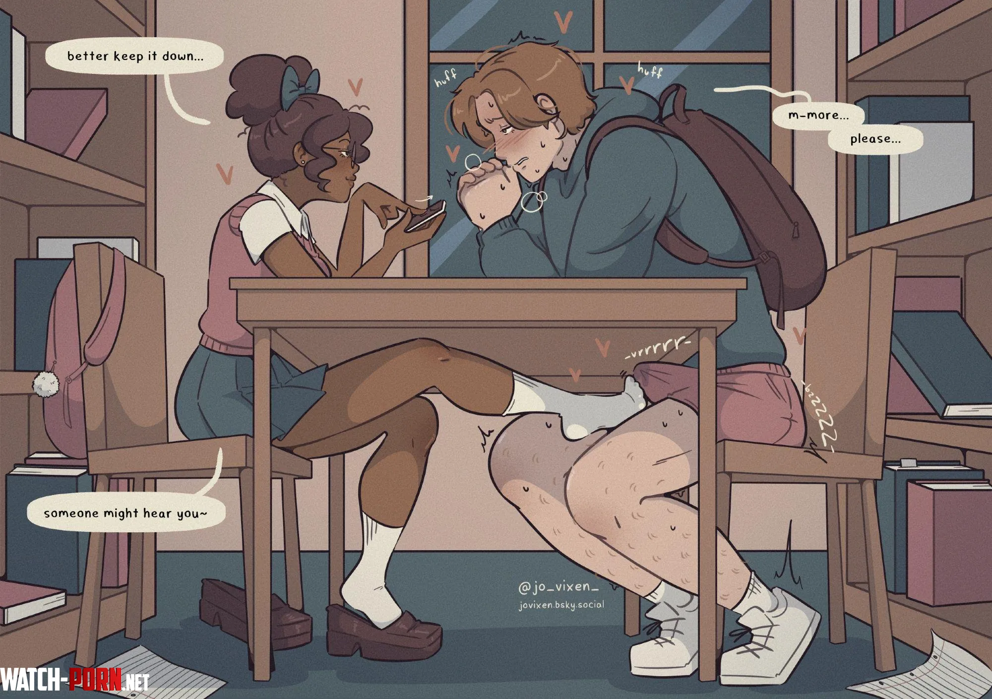 Teased at the library by Somanycookies1