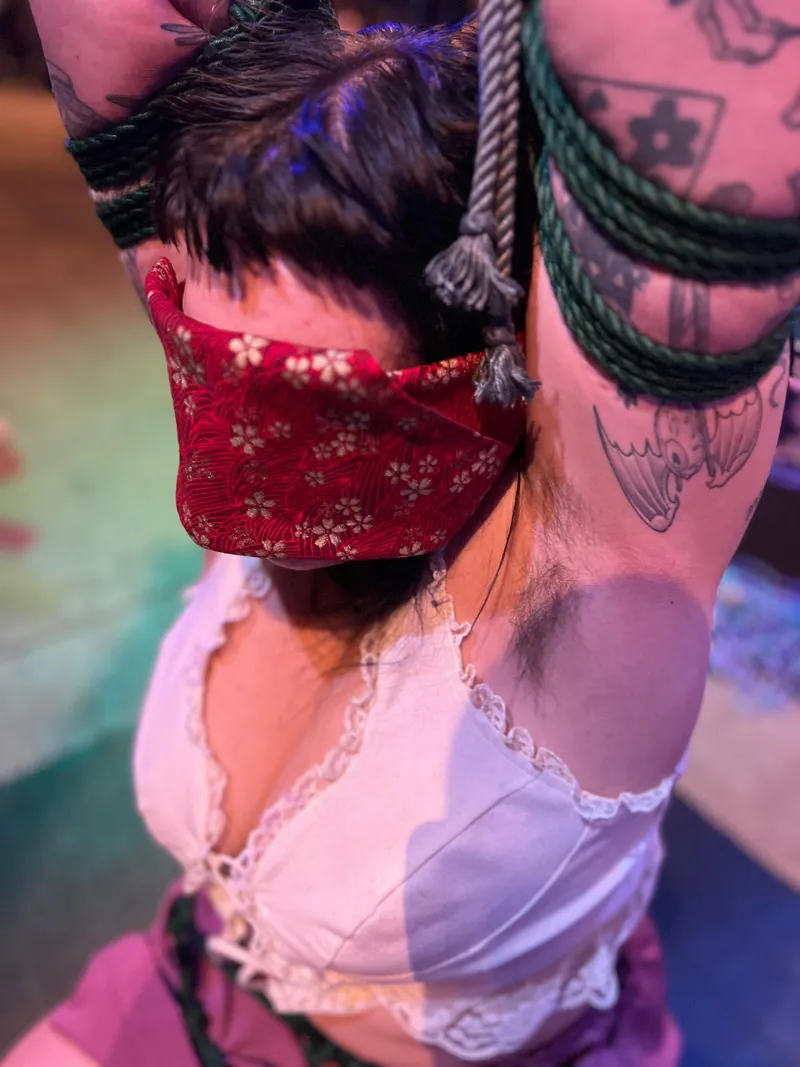 Thumbnail Tied up so you can do whatever you want with my pits by scarlettfrost444