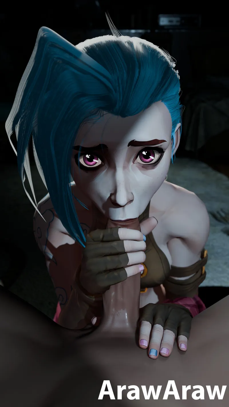 Thumbnail Arcane Jinx Blowjob (ArawAraw) by ArawAraw14