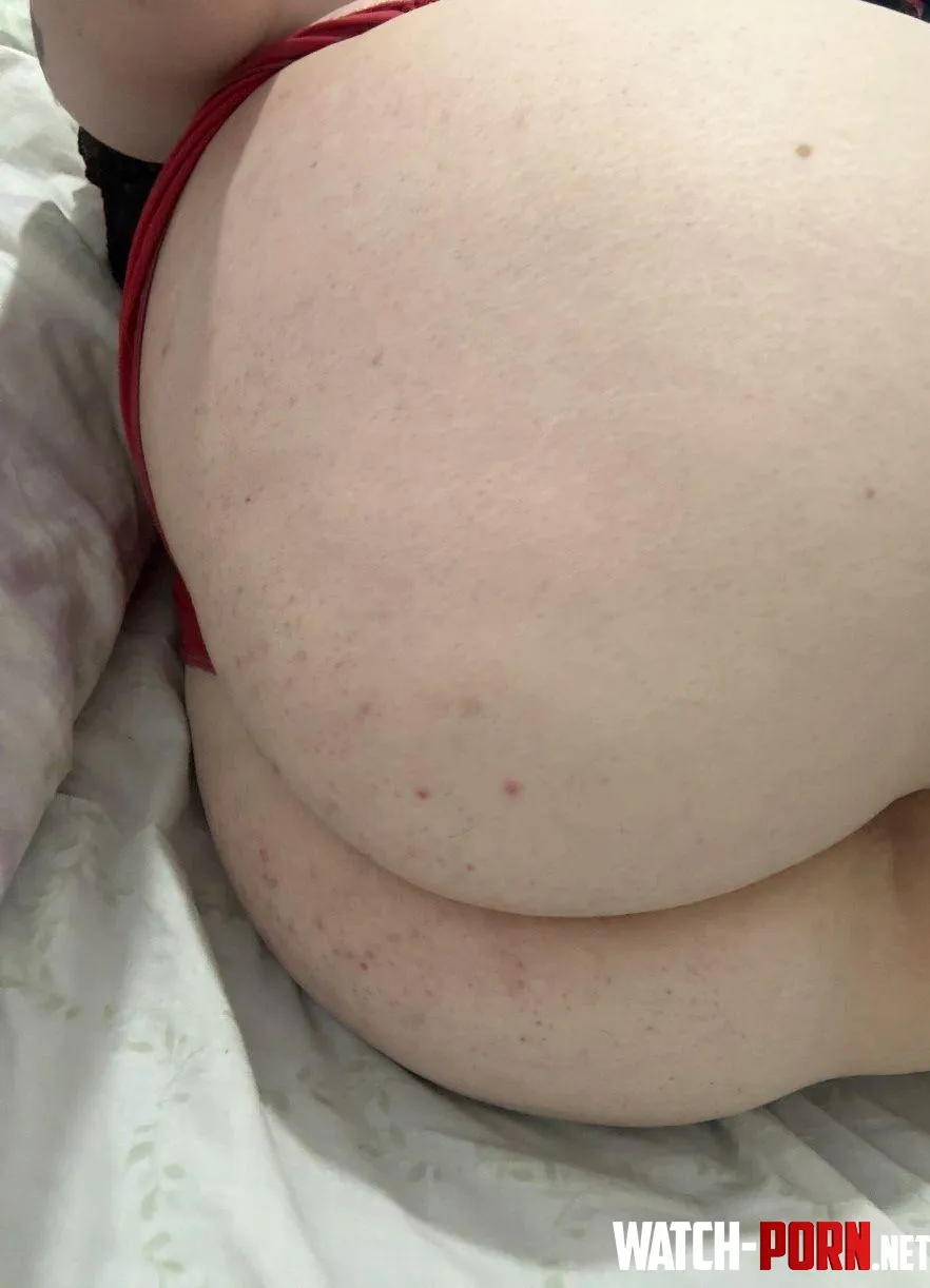 My thick thigh and big round ass make me so shy. by StellaVibex