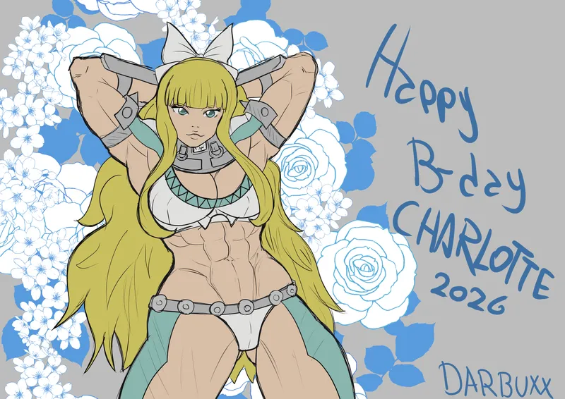 Thumbnail Happy Birthday Charlotte!! art by me [Fire Emblem] by Juggaborizkit