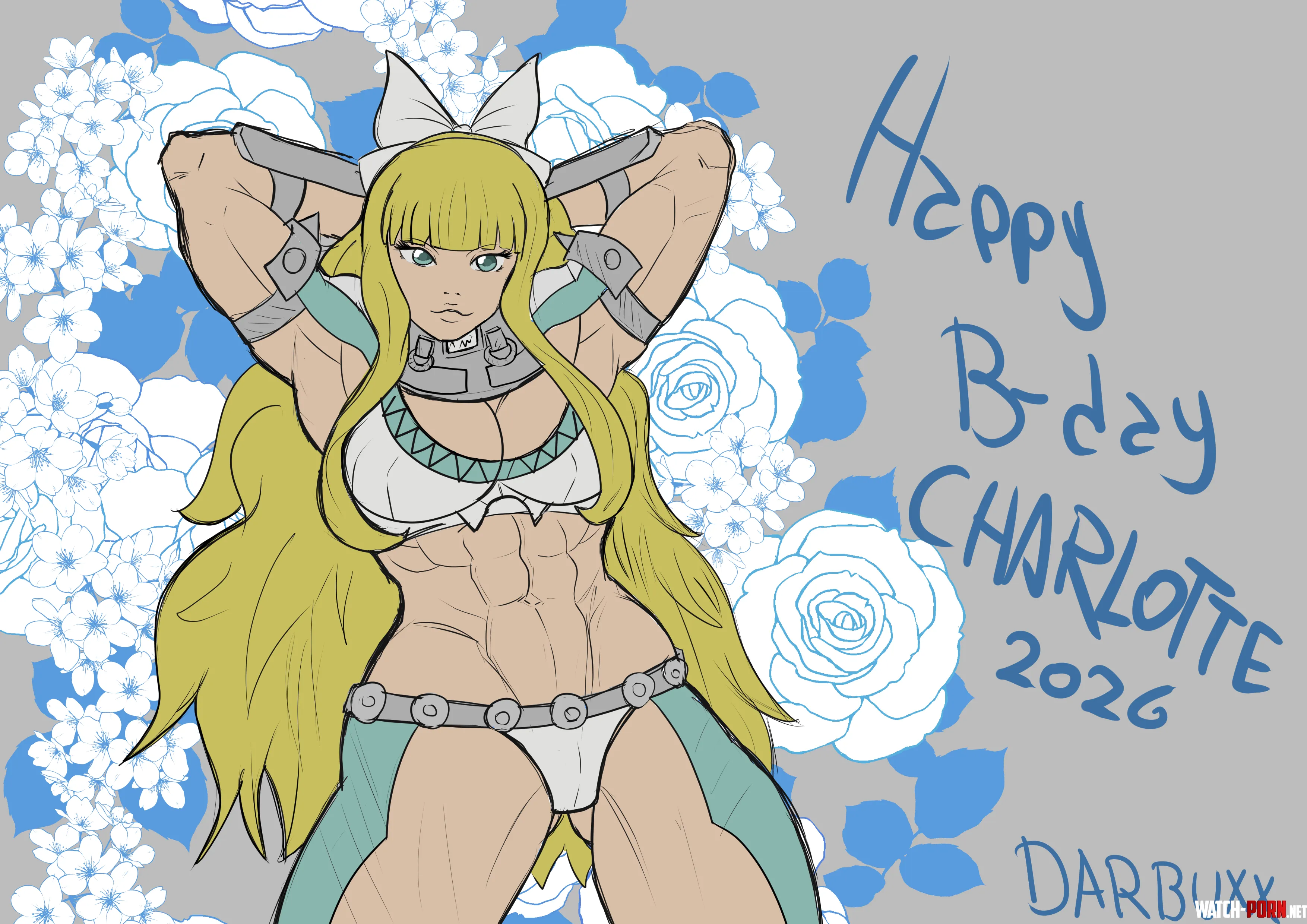 Happy Birthday Charlotte!! art by me [Fire Emblem] by Juggaborizkit