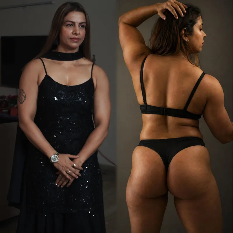 Thumbnail Indian fit mom kusum at 43 by Competitive_Loquat67