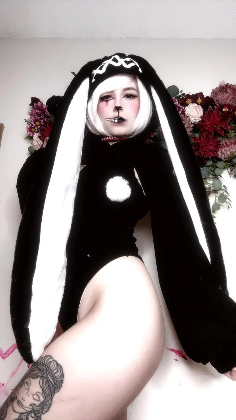 Thumbnail Emo bunny by dollydom-sin