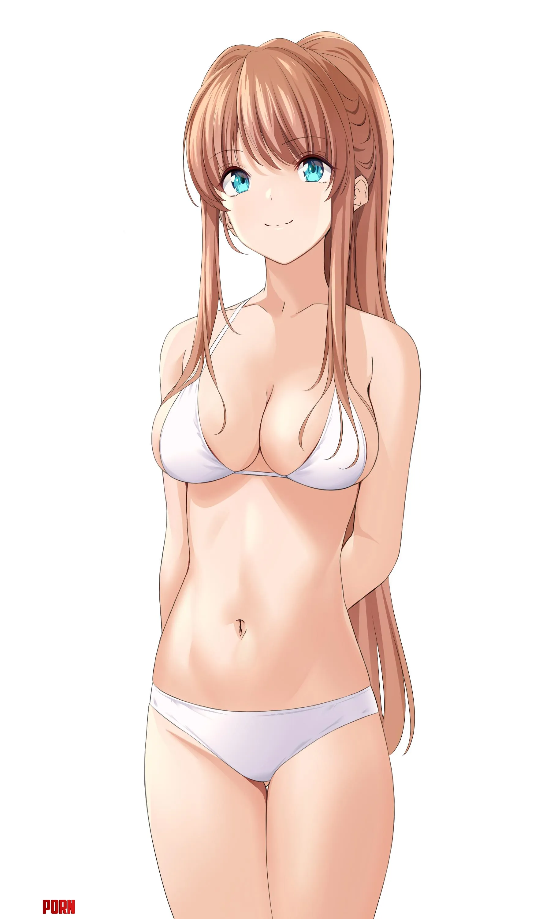 Bikini Beauty (maruikoi4 on Pixiv) [Artist's OC] by TheCoolSpork