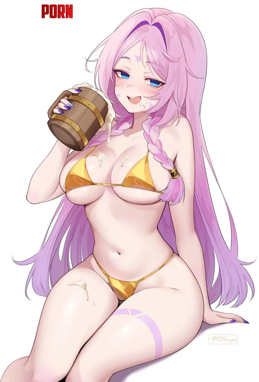 Citlali enjoying the golden week (pon) [Genshin Impact] by VelvetComett_