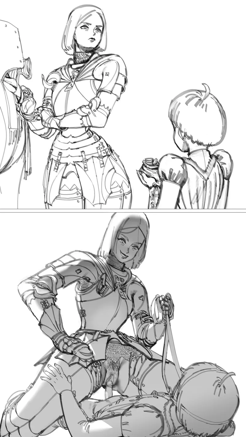 Thumbnail Unraveling A Knight's Strength by Somanycookies1: A Femdom Fantasy