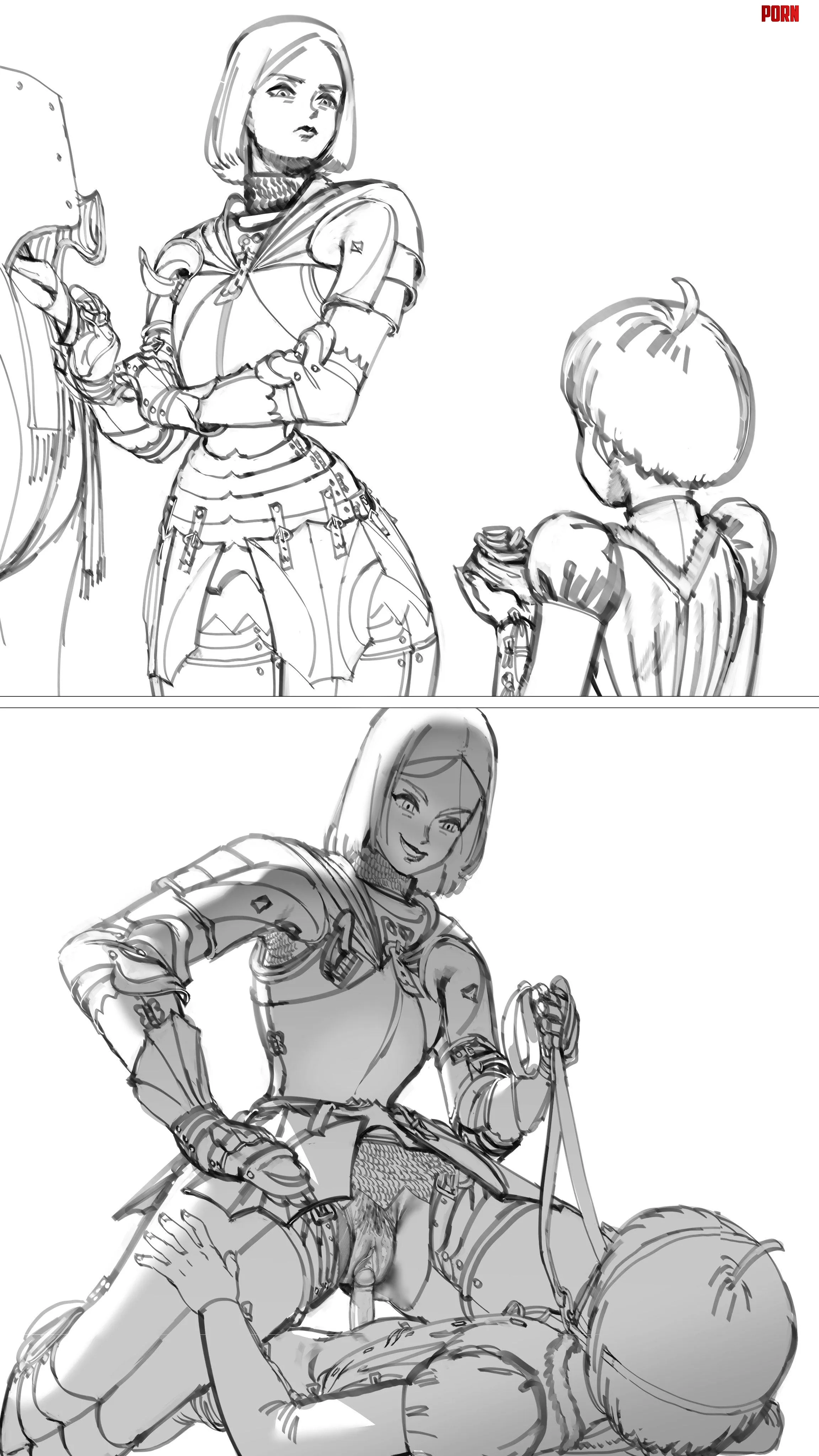 A knight's strength by Somanycookies1