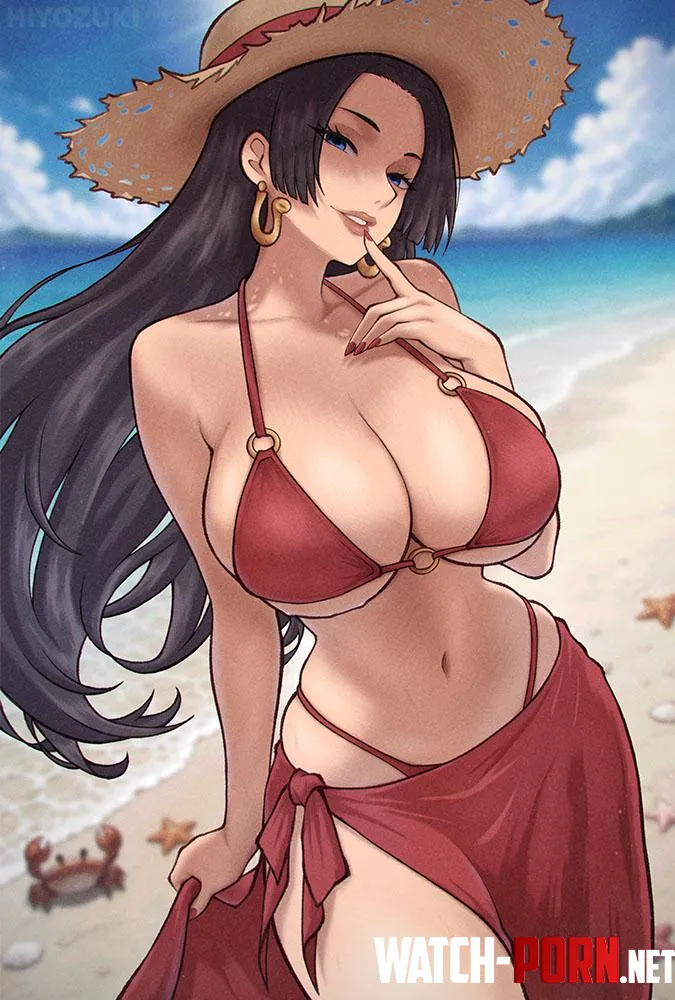 Summer Boa Hancock (Hiyozuki)[one piece] by avin8701