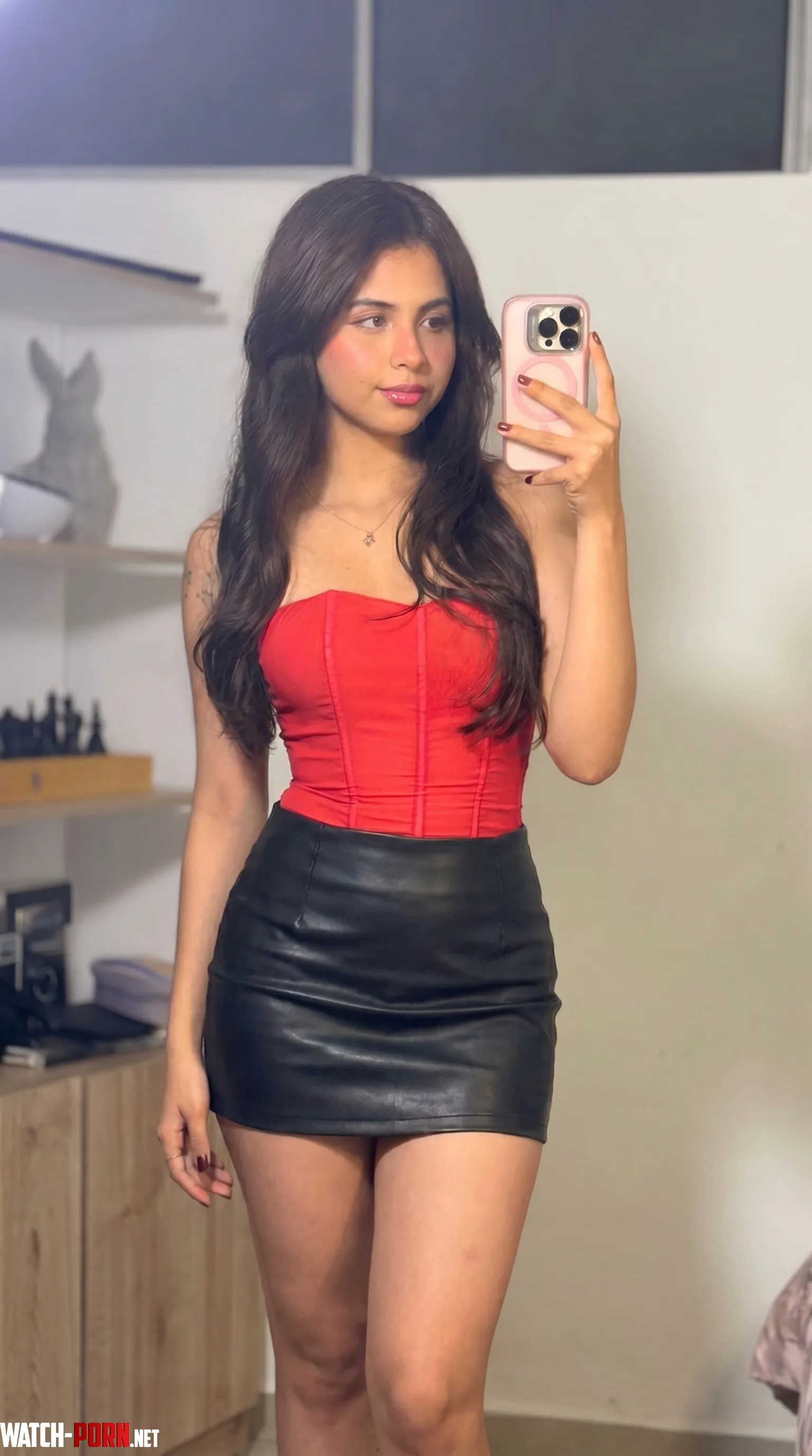 grab my leather skirt by GirlySeduction