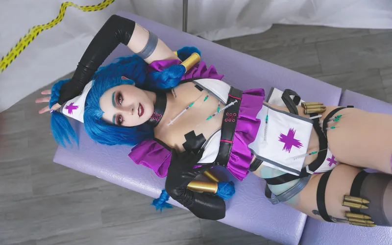 Thumbnail Nurse Jinx Styling by Aloeveraiskawaii: Sexy Rendition by aloeveraiiskawaii