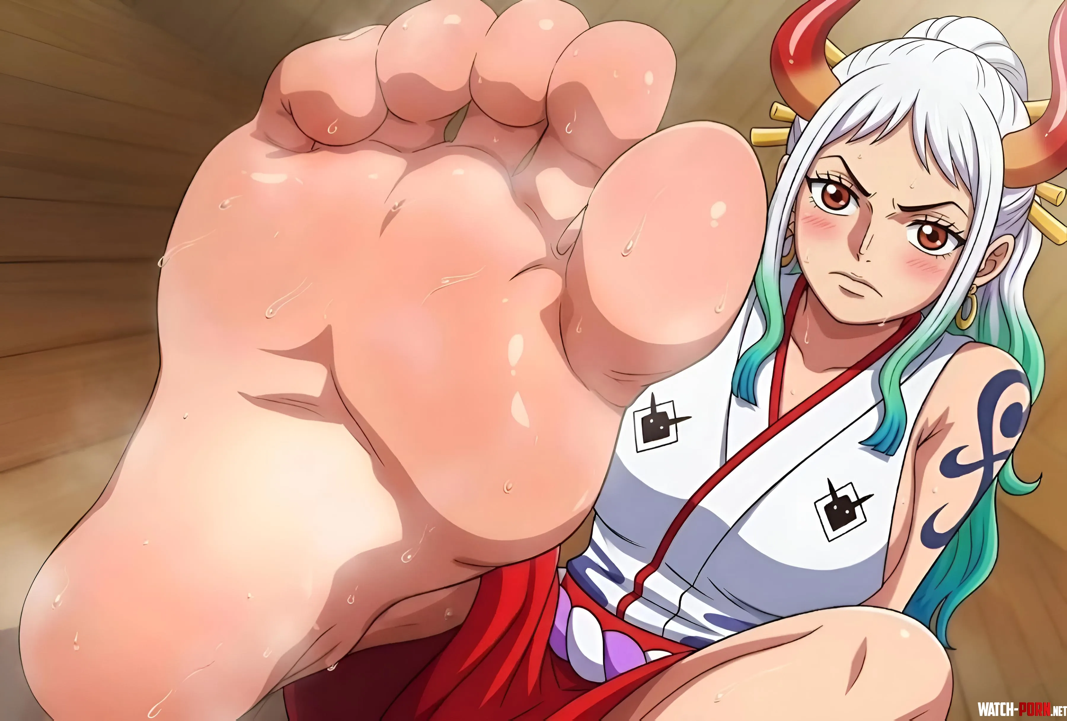 Yamato's feet [by RBS] by eldeyok