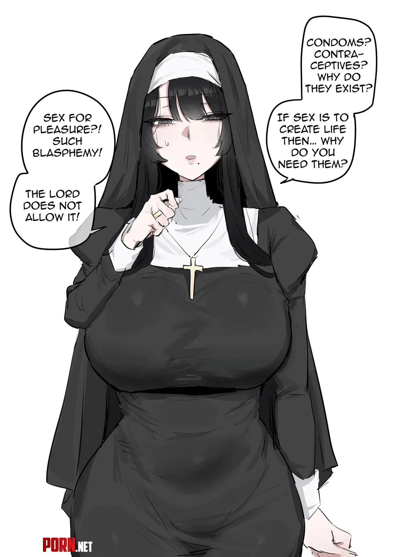 Thick Nun by Single_Register_1894