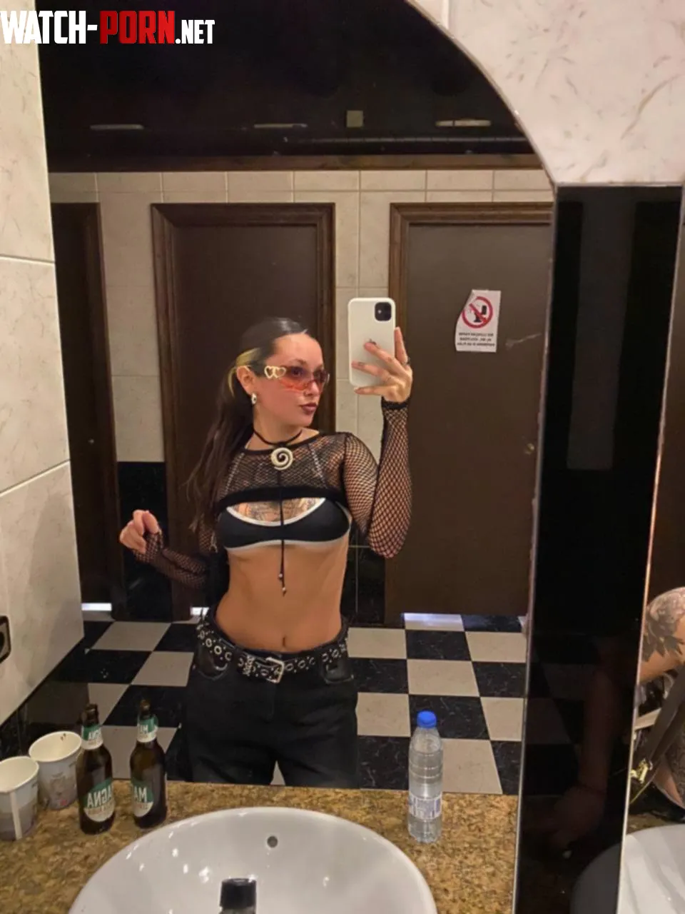 Feeling extra naughty in this tiny crop top by Ember___Eclipse