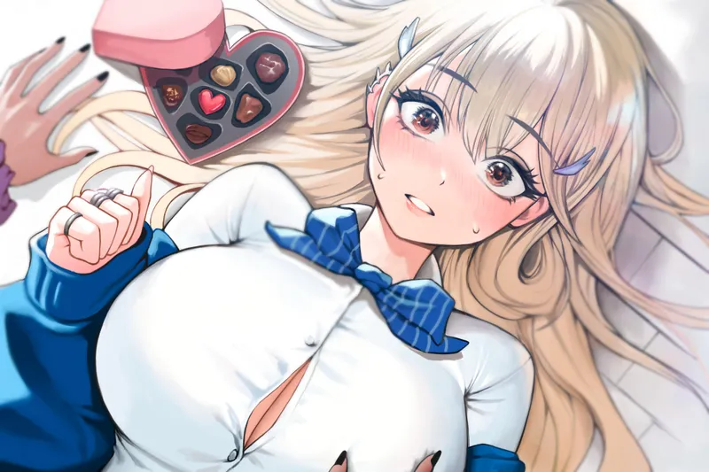 Thumbnail Chocolates and desire (Young99) [Nikke] by MillionHypotheses