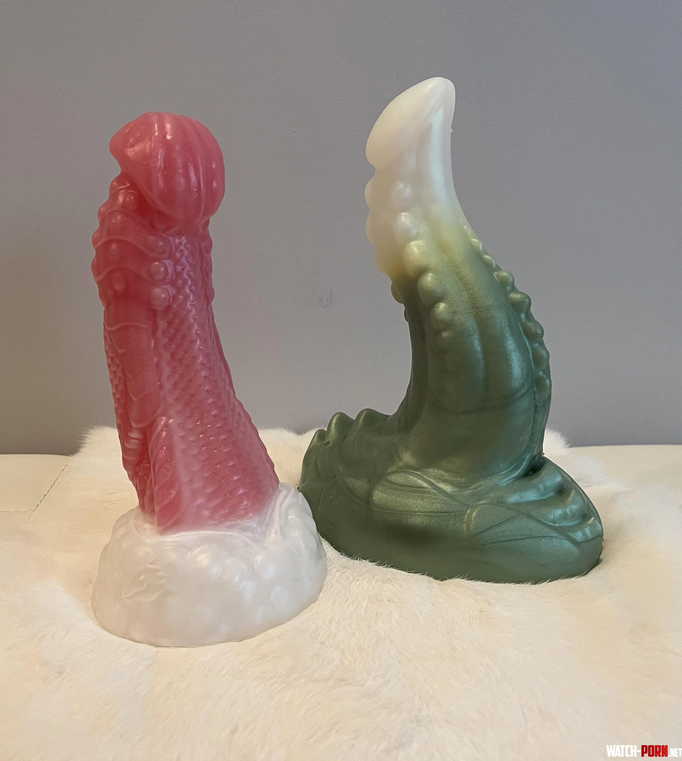 New friends have finally arrived! (Custom Small Deuce and Medium Pretzal) by poppunkpuppy