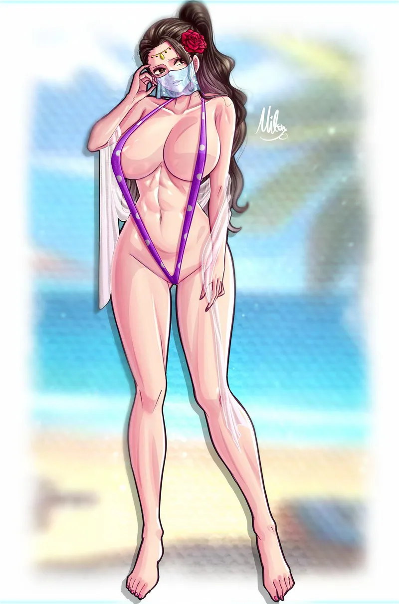 Thumbnail Leaving Little to the Imagination in One Piece: Sensual Art by ENFanatic