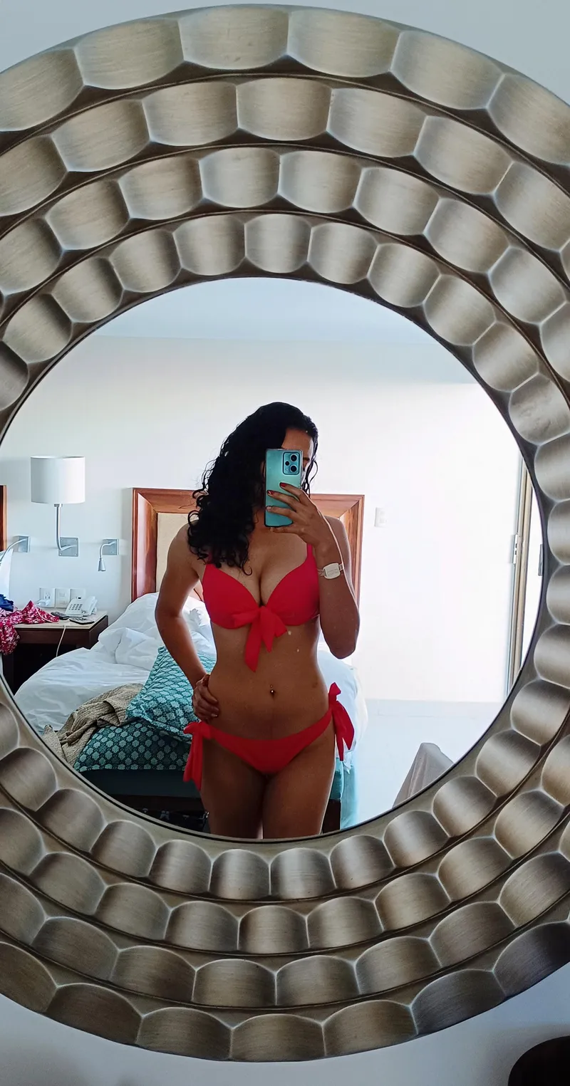 Thumbnail Teasing in a Little Red Number by Alone-Diamond-3265 | BikiniBodies