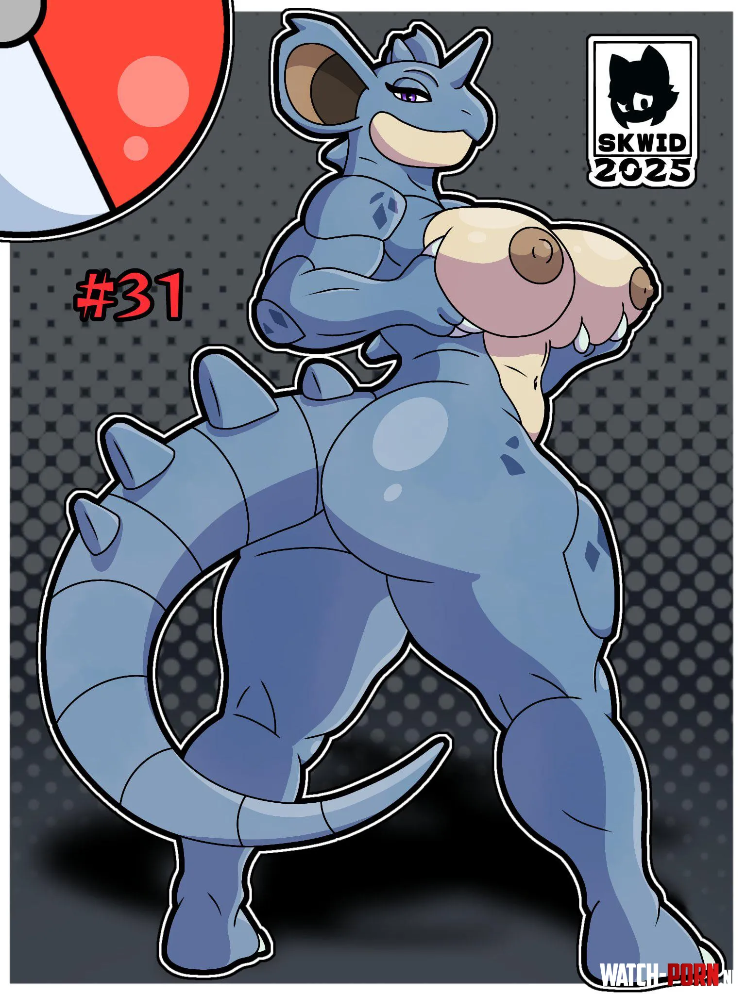 Nidoqueen (SKWID) by yyyyeyo