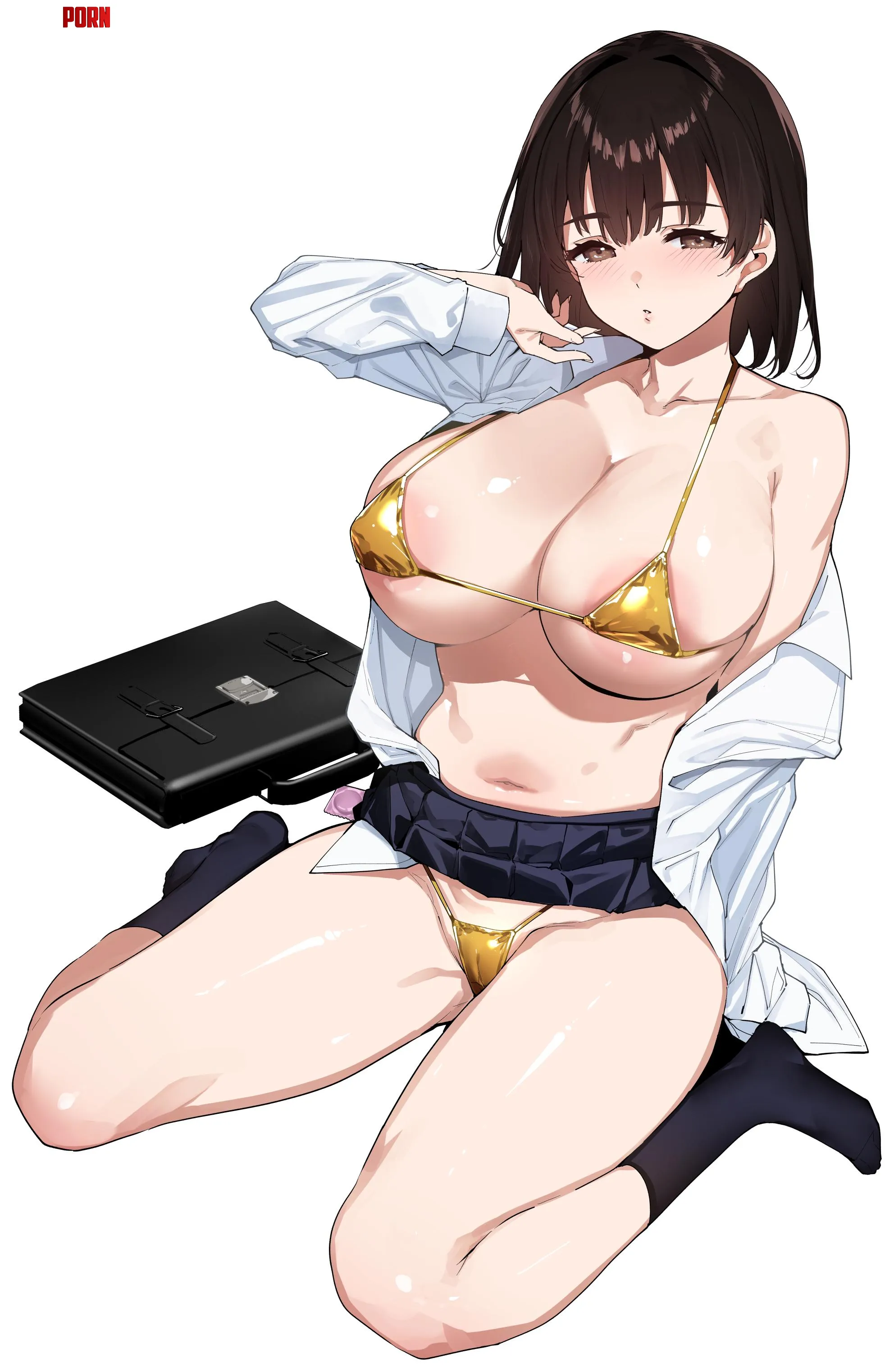 Golden Week Bikini by konosubak