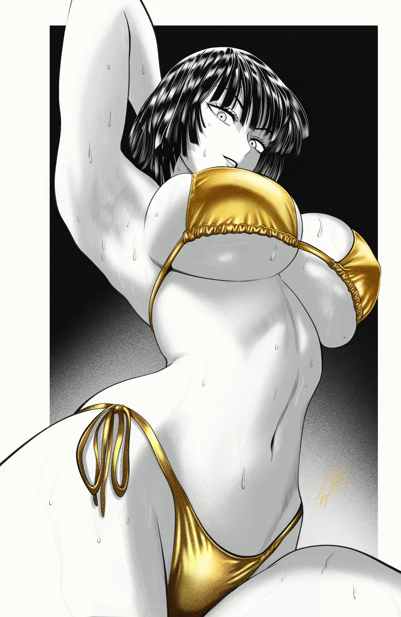Thumbnail Fubuki Golden bikini (Wyatt) [One Punch Man] by Silent_Steak_9540