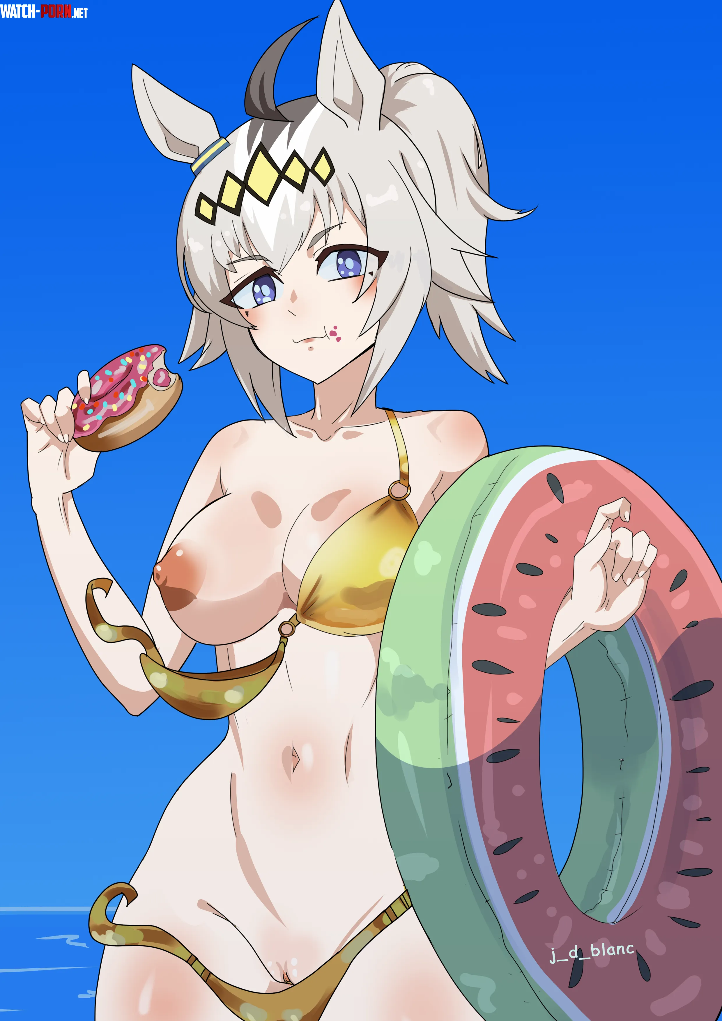 Oguri Cap Golden week  [Umamusume] (@j_d_blanc) by ToxicDBlanc