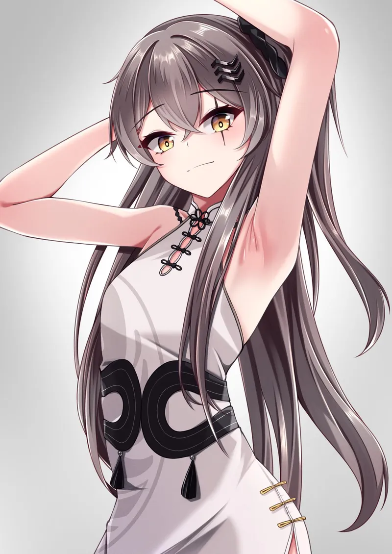 Thumbnail Discover UMP45 / Leva (kamiya19930330) from Girls' Frontline | animearmpits