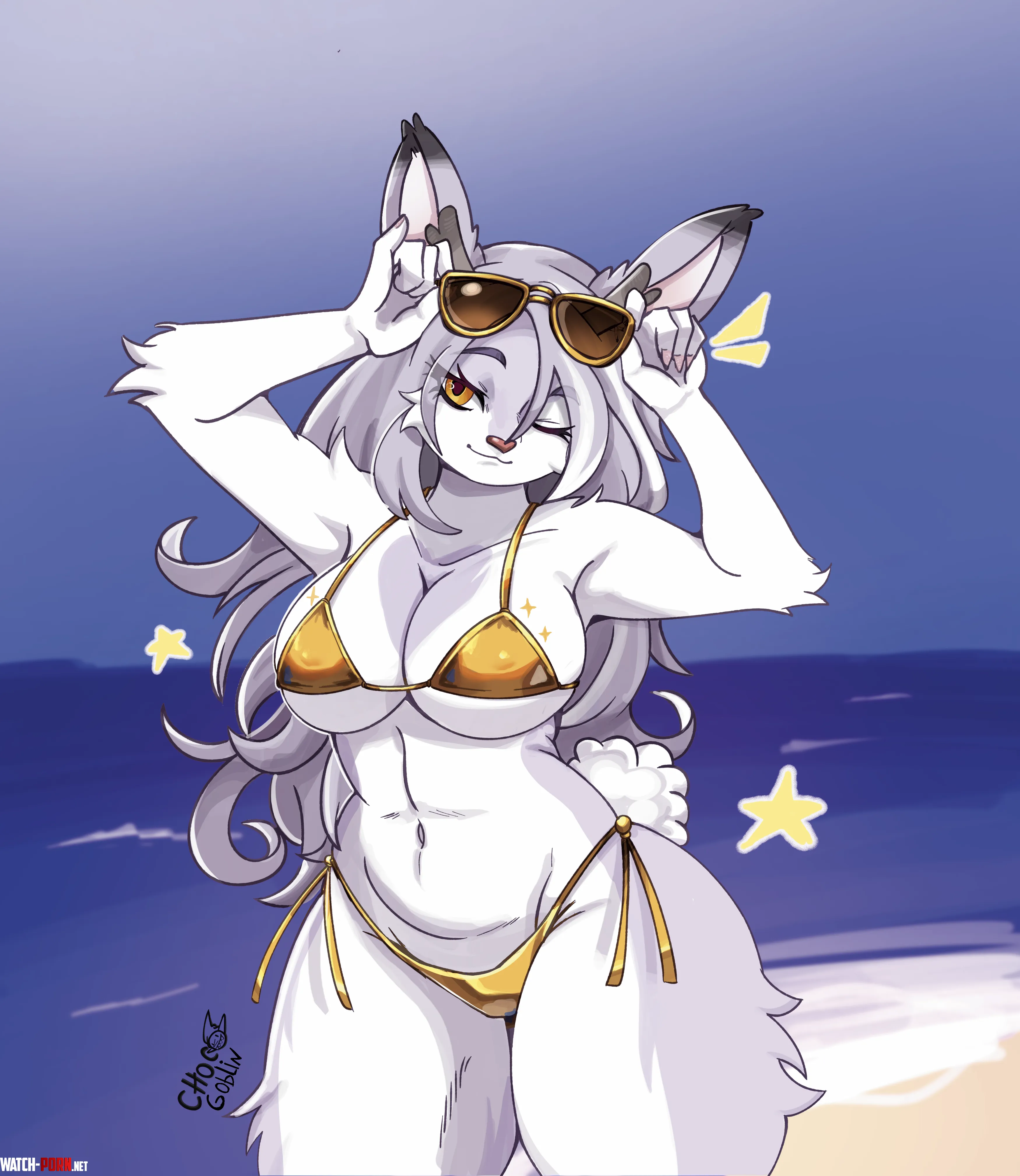 Jackalop on golden week~ [F] (Choco_Goblin) by Choco_Goblin_
