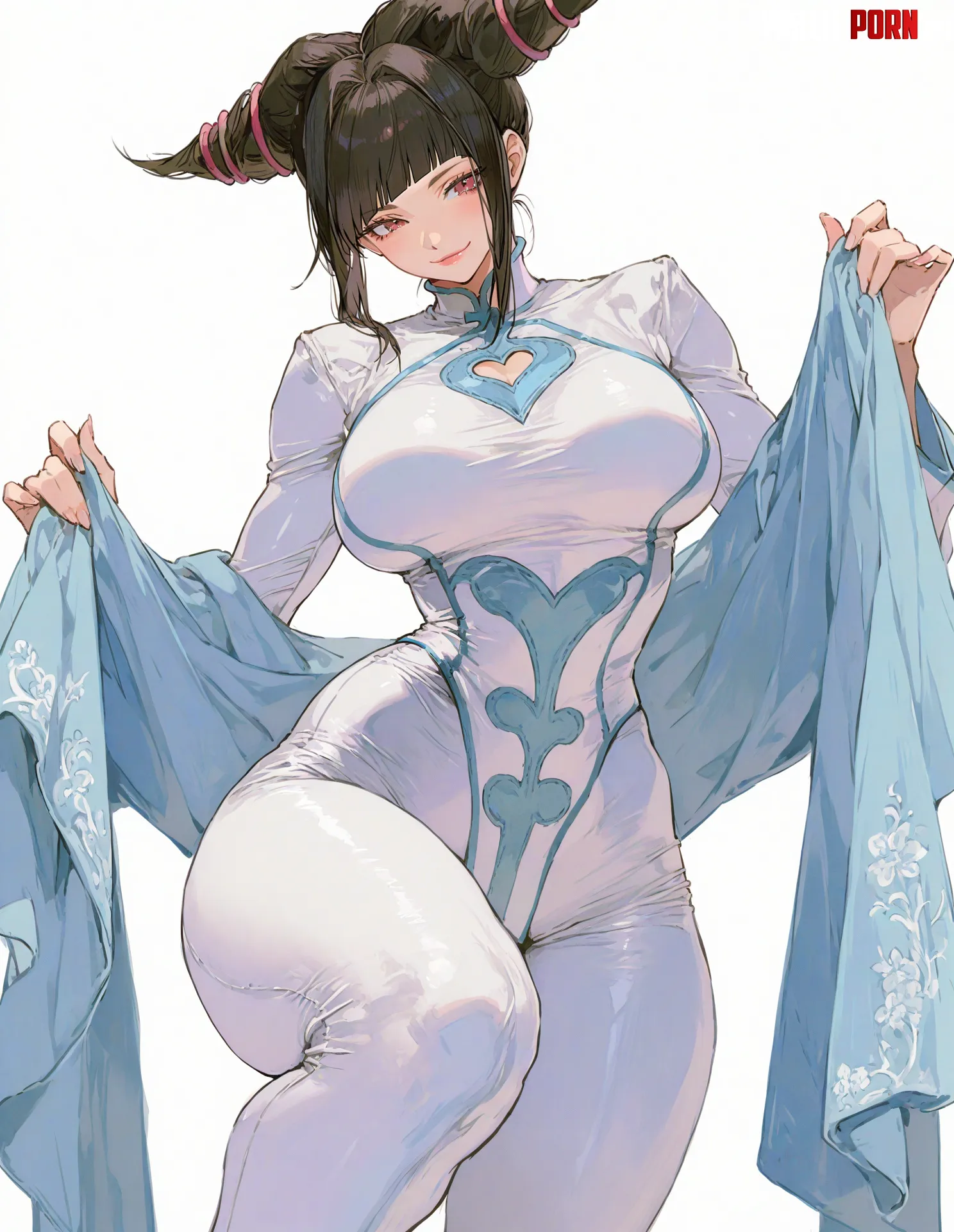 Thick Street Fighter ❤🖤 by milkyrim