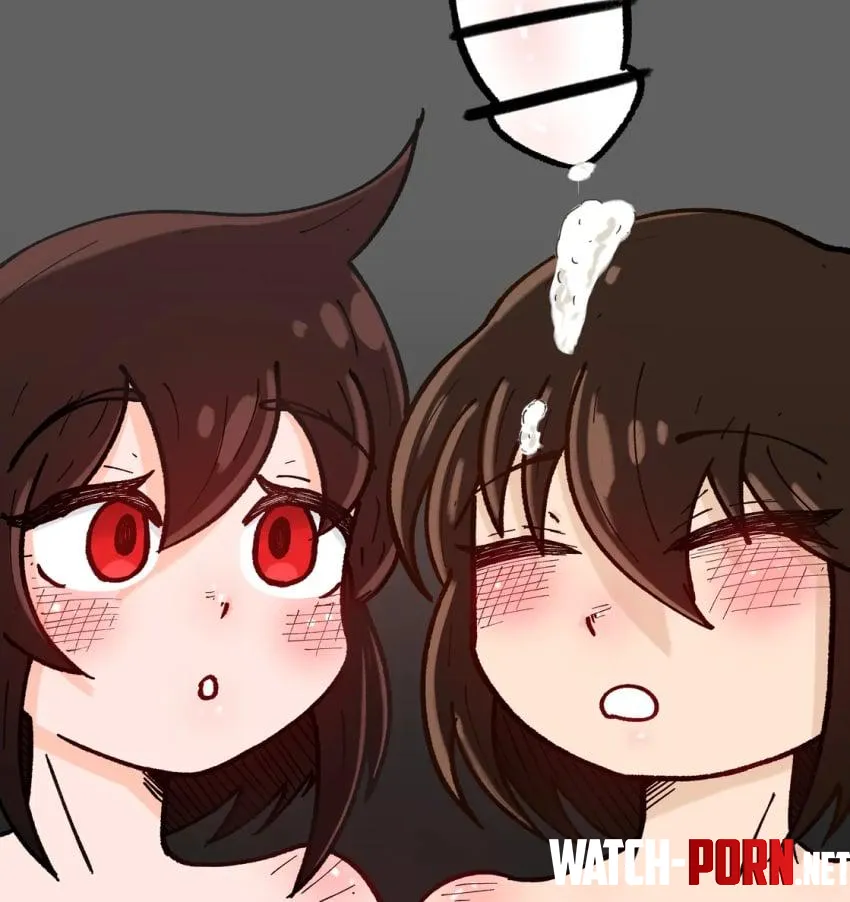 Cumming on [Frisk] and [Chara]~ by ExoticPersonality754