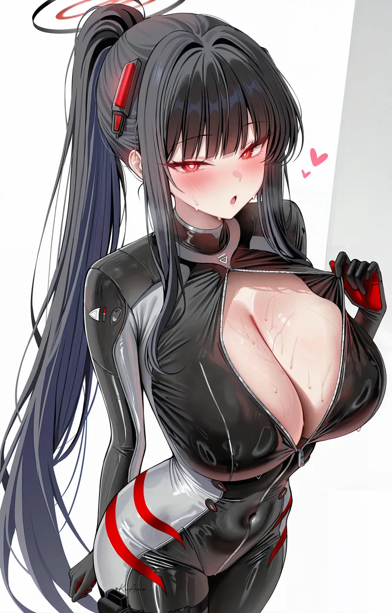 Thumbnail Exploring Rio Tsukatsuki from Blue Archive with WoolsonDaSheep in animebodysuits Category