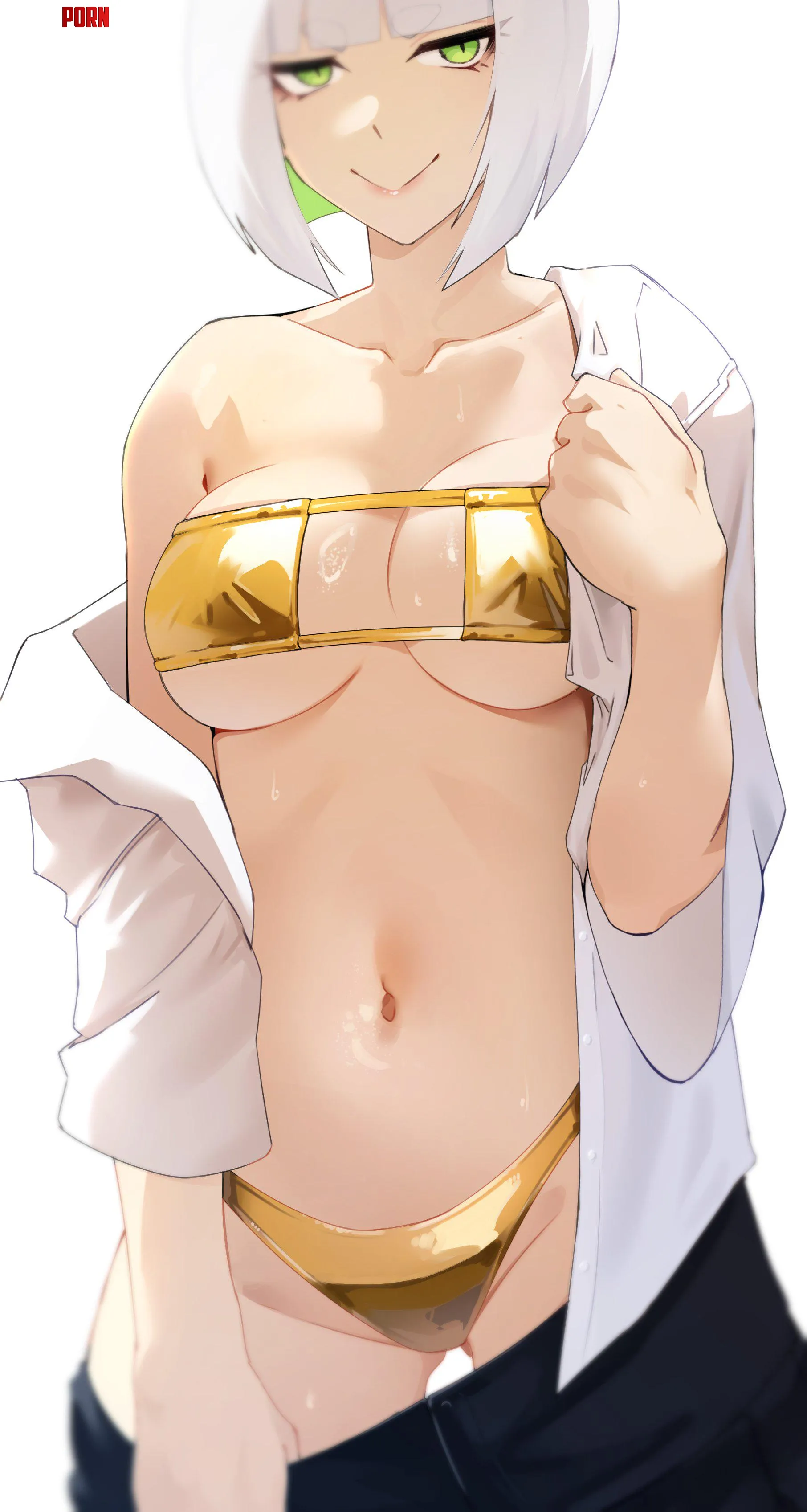Showing off her new swimsuit (AtKOArt) by xwrecker