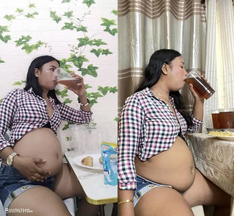 Thumbnail One Button Away: Xinxin-belly's Weight Change Saga