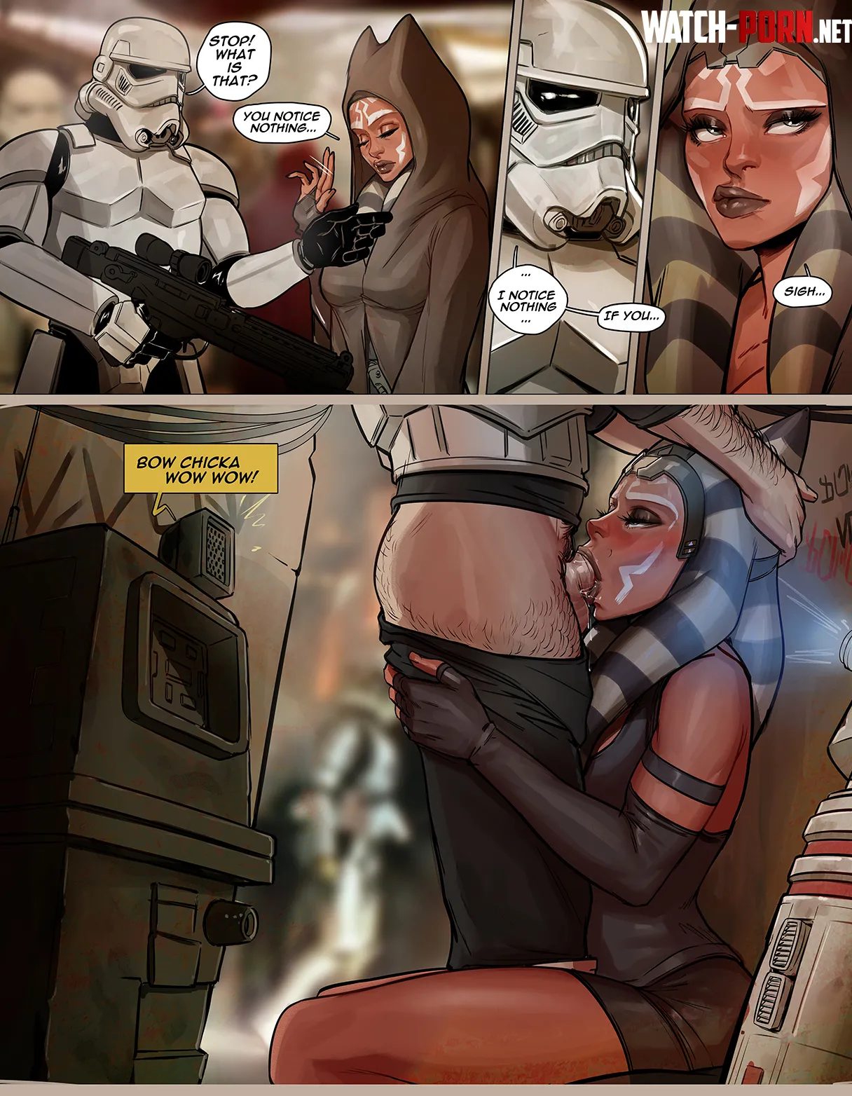 Ahsoka - 'Checkpoint' (Cherrygig) by Poke-Oji