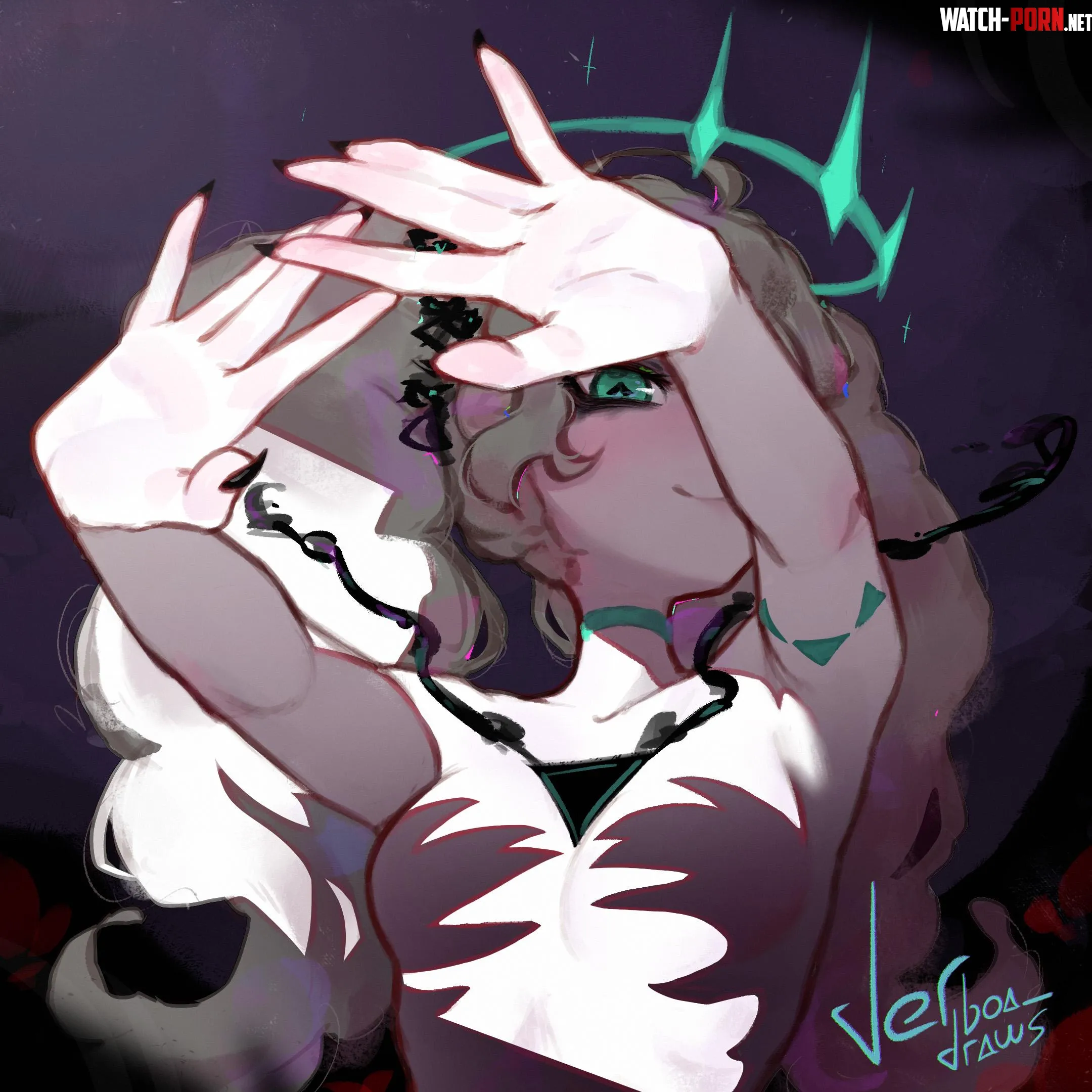 Ruined Gwen (Jerboa-draws) by Eepsiee