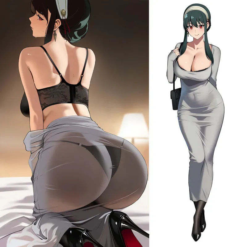 Thumbnail Venture into the World of Anime MILFs with Yor Forger (ATEOYH) by LolipopppSyrup