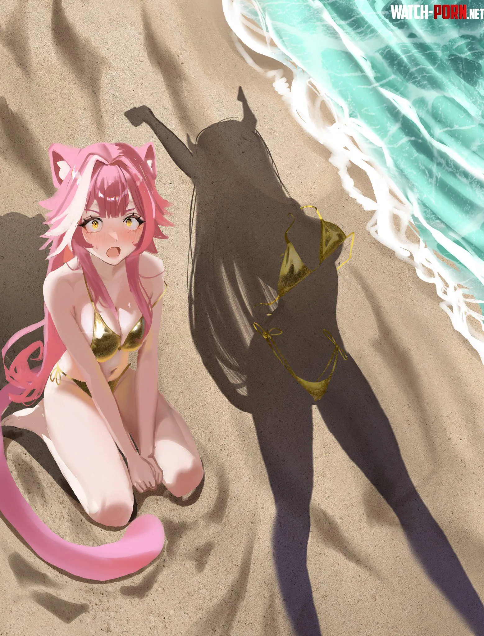 Rao shocked during golden week (@Sunekka_) [VTuber] by WaddleDynasty