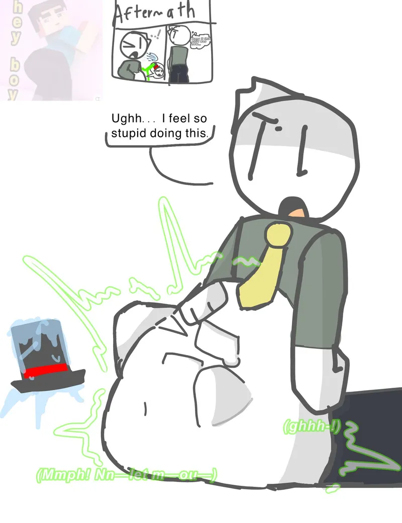 Thumbnail {Image} Sibling Rivalry by rextroiscool2763 | A Vore Insight