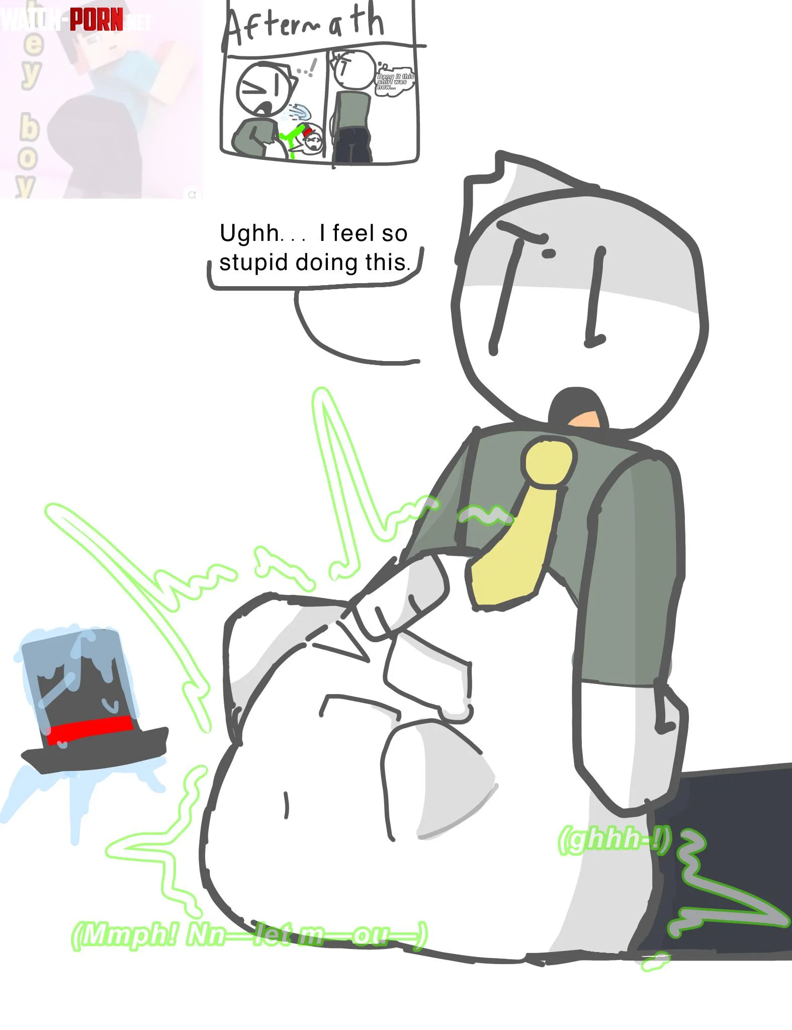{image} Sibling rivalry (unfortunately not posted anywhere else but I made it☹️) by rextroiscool2763