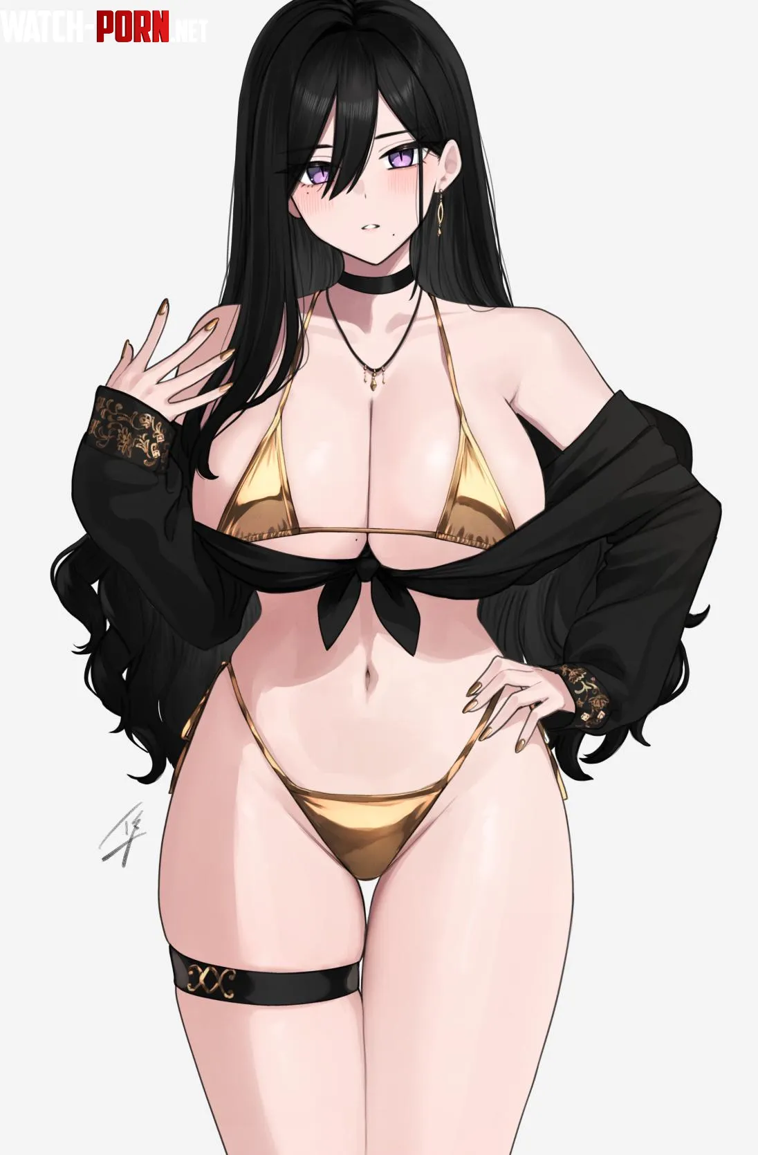 Gold Bikini by WoolsonDaSheep