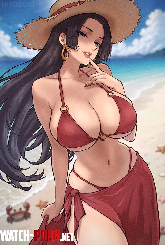 Summer Boa Hancock (Hiyozuki)[one piece] by avin8701