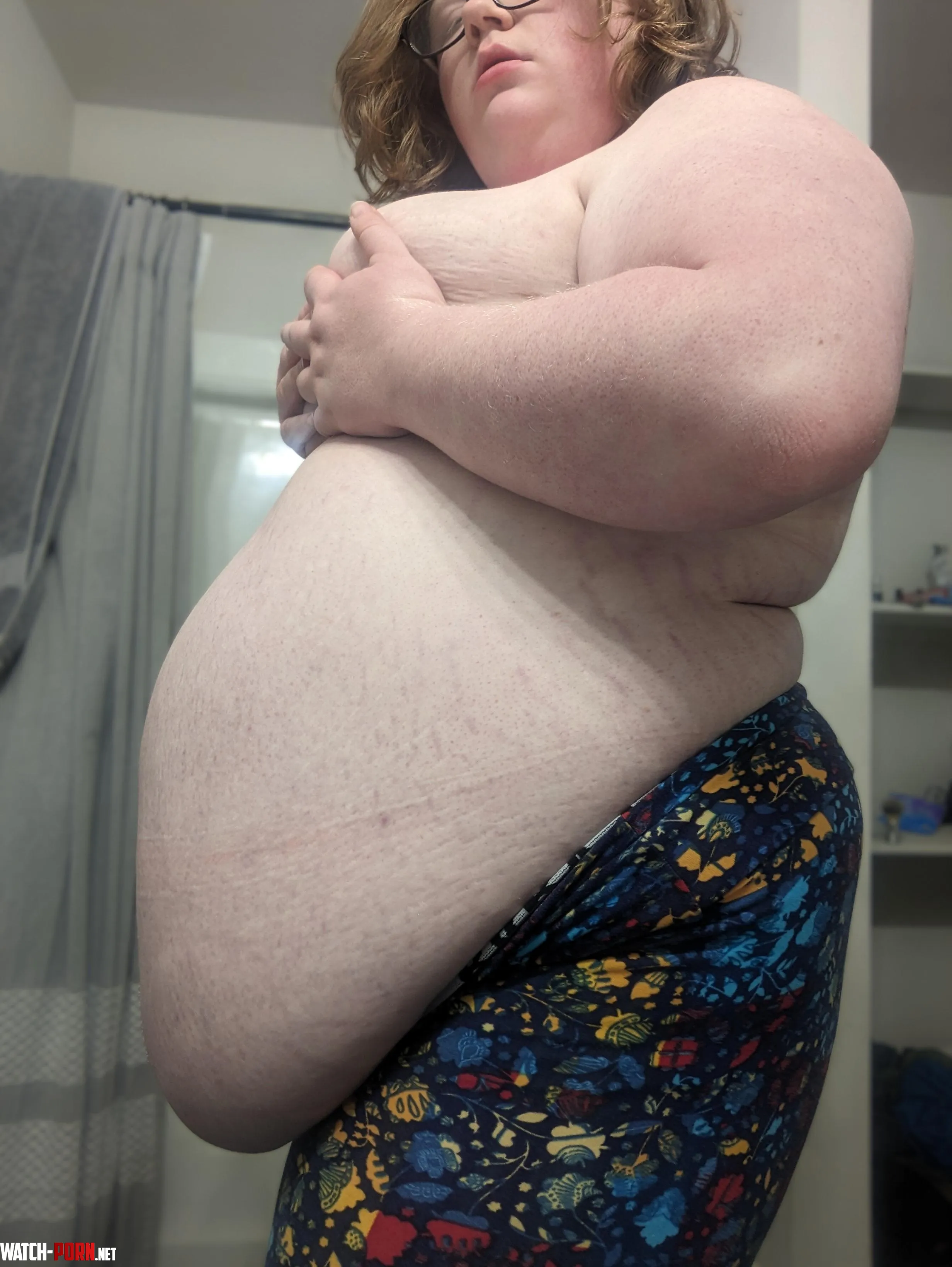 Stretch marks and belly hangs anyone? by PenguinWaddles222