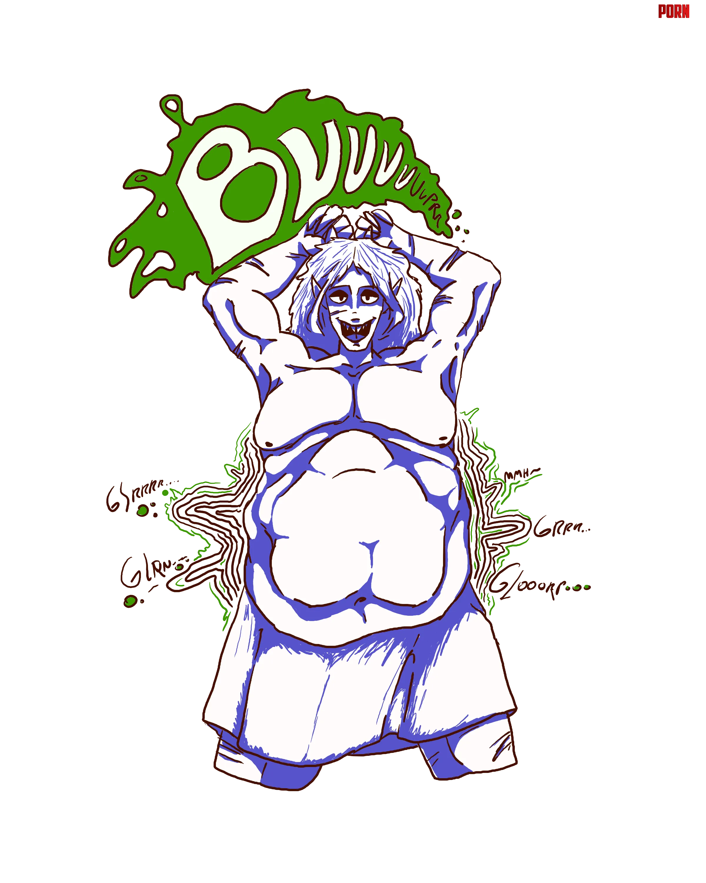 {Image} Balandhe enjoys one of his concubines (m/m, oral, male pred, same-side)(OC made by me) by Jupyter_star