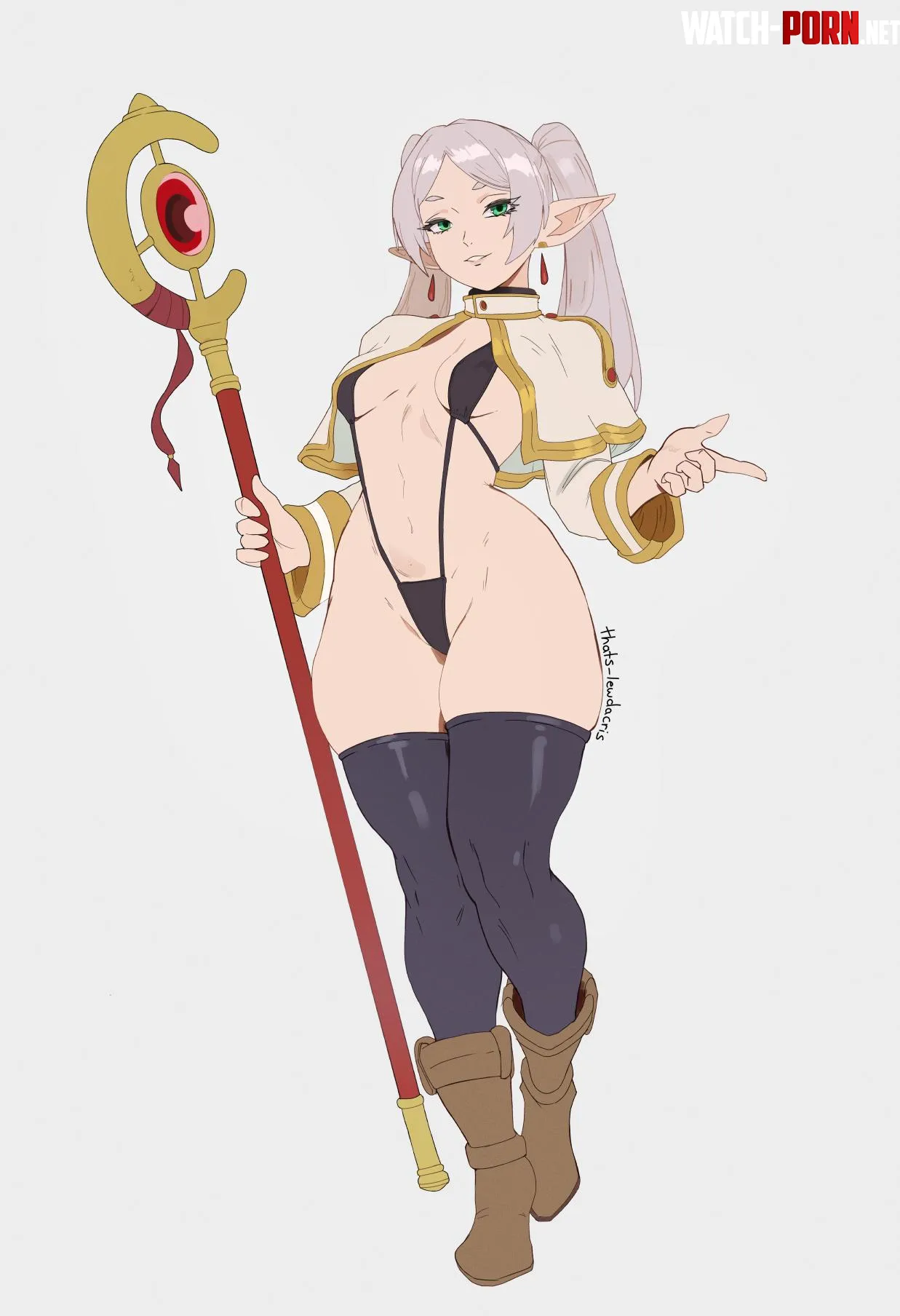 Frieren's new canon outfit- (thats-lewdacris) [Frieren beyond Journey's End] by thats-lewdacris