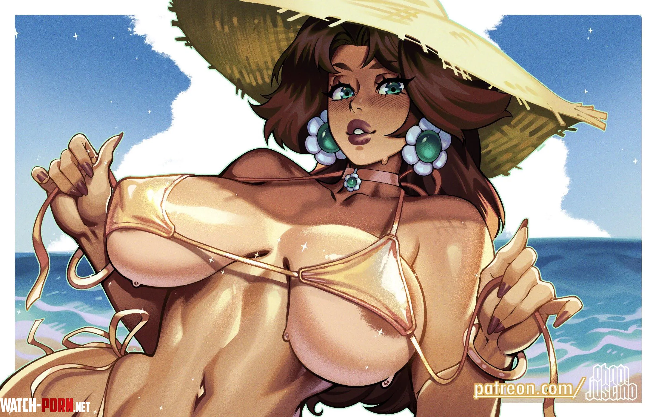 daisy on the beach by xmkx100