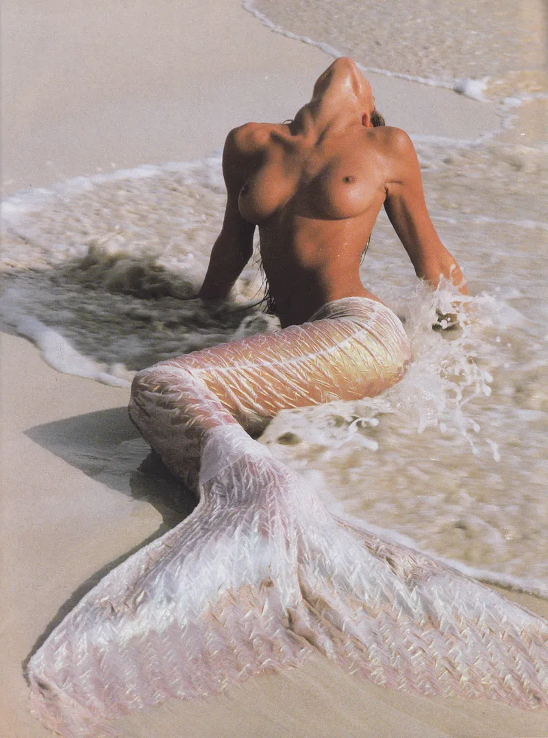 Thumbnail Stephanie Seymour in Playboy Netherlands by Herb Ritts: NSFW Fashion Editorial