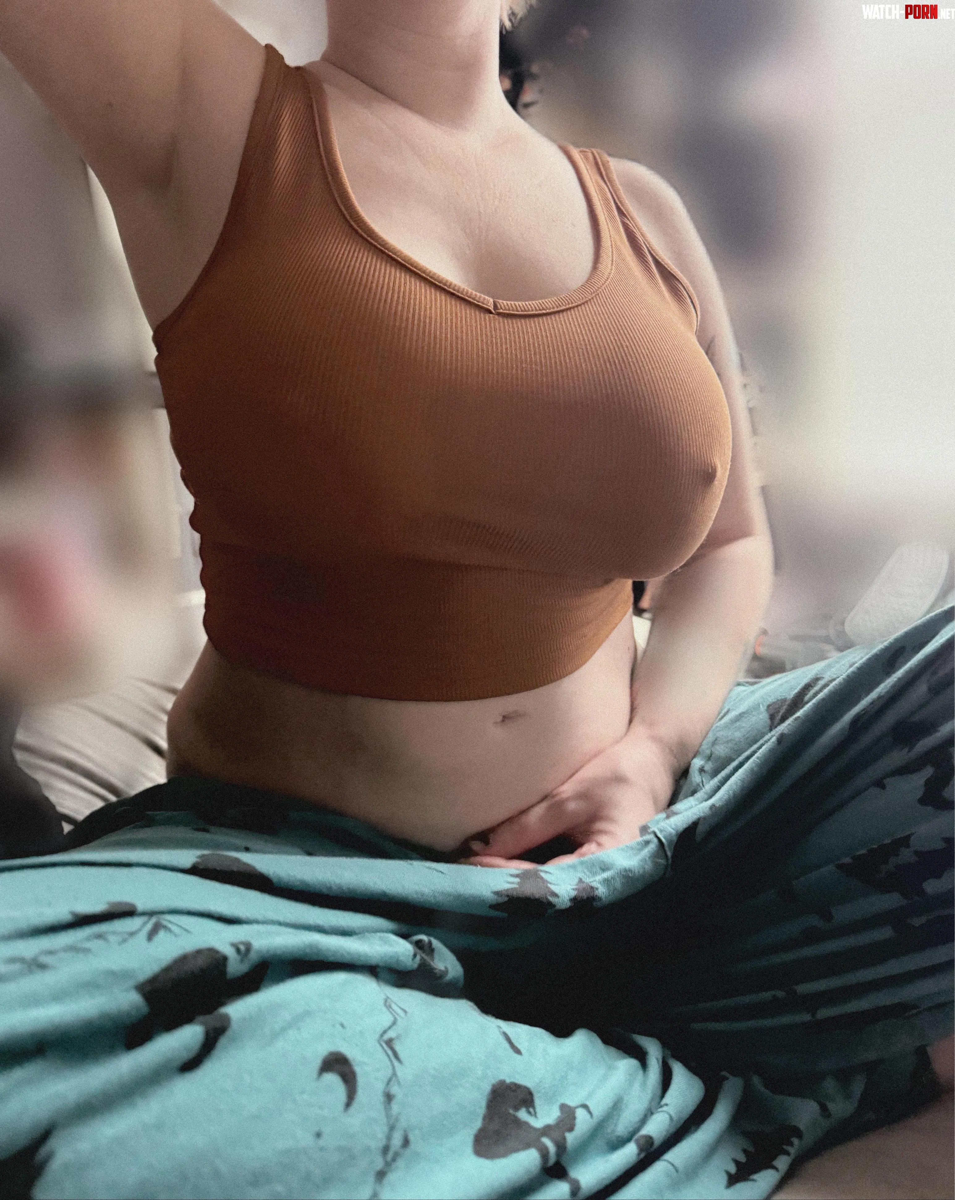 Slept in… but mommy pokies by AmethystMoonxo